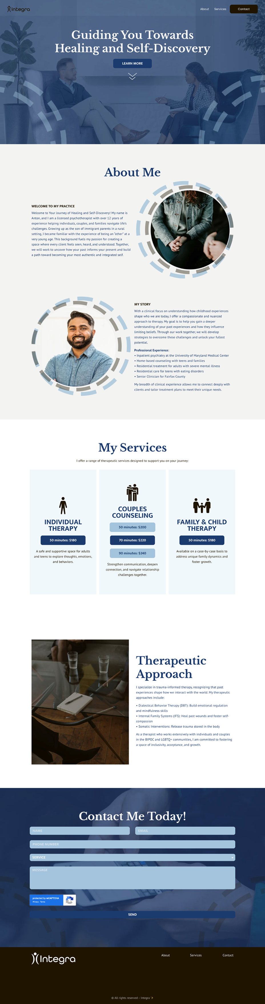 A screenshot of web page