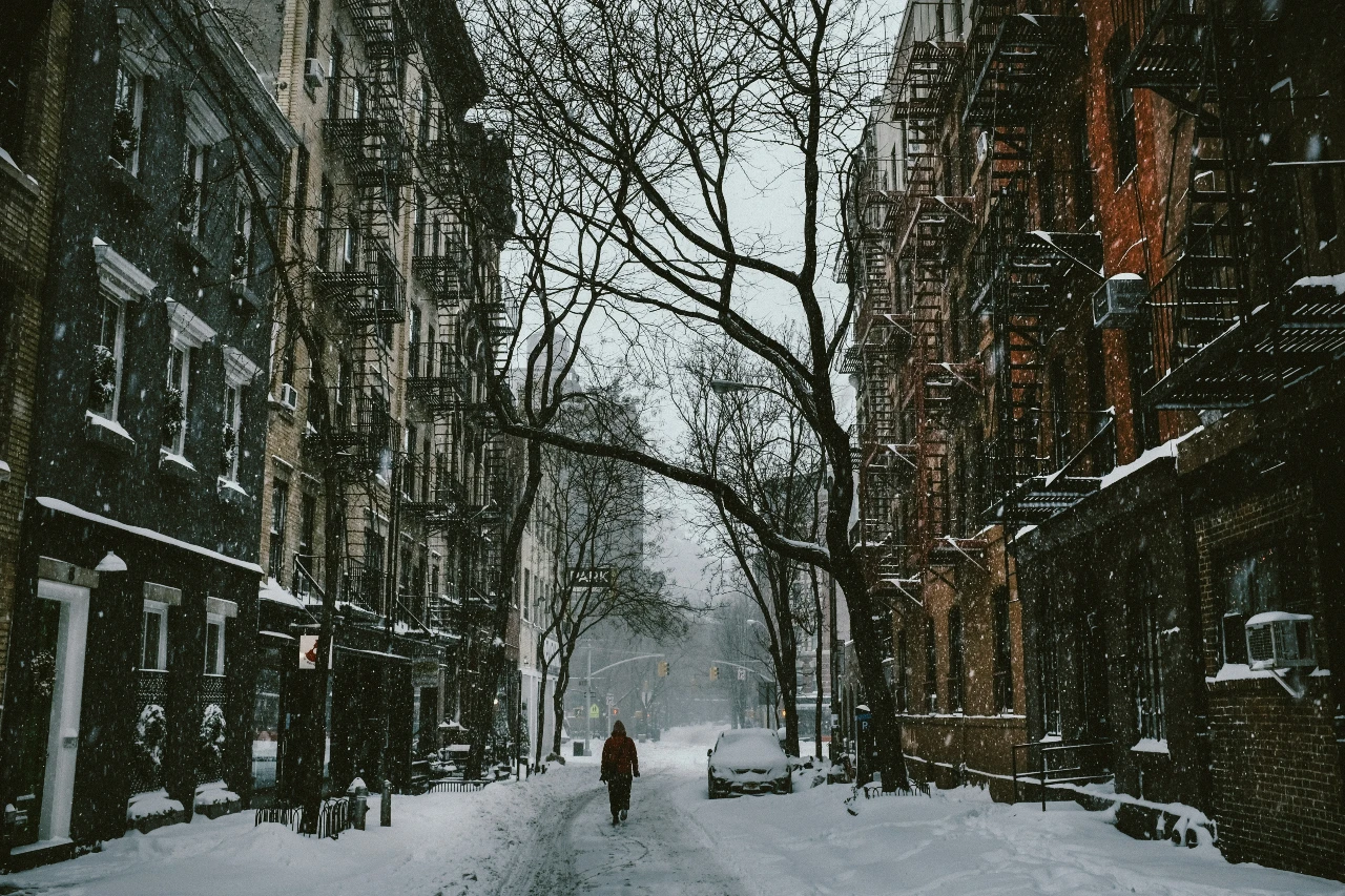 New York City in the winter