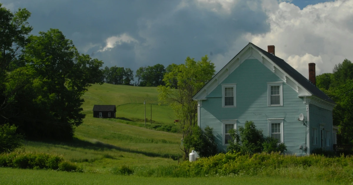A rural rental home in Indiana