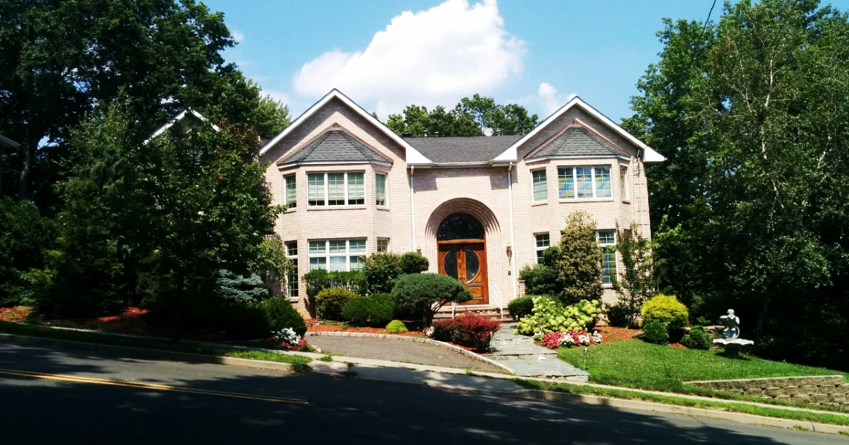 A modern home in New Jersey