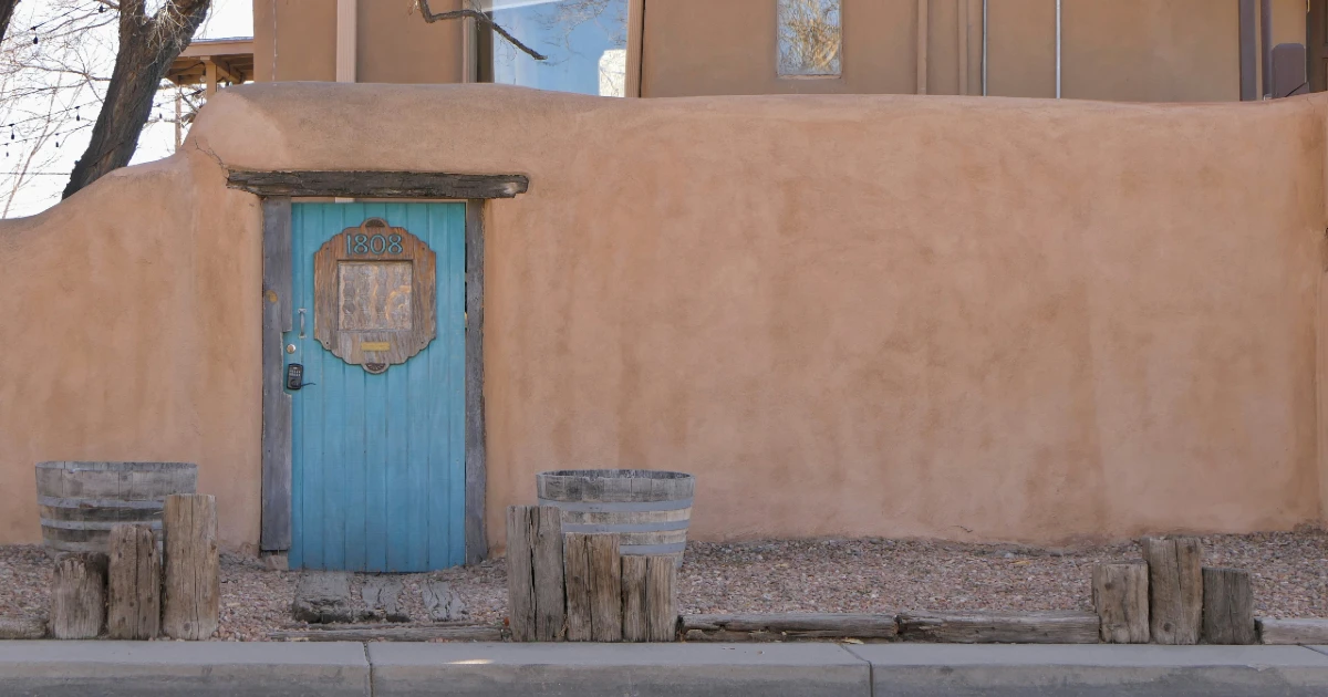 A rental home in New Mexico