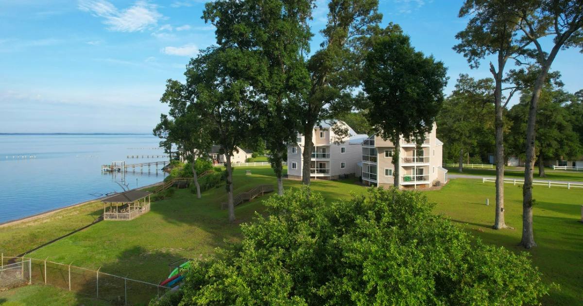 A beach house in North Carolina