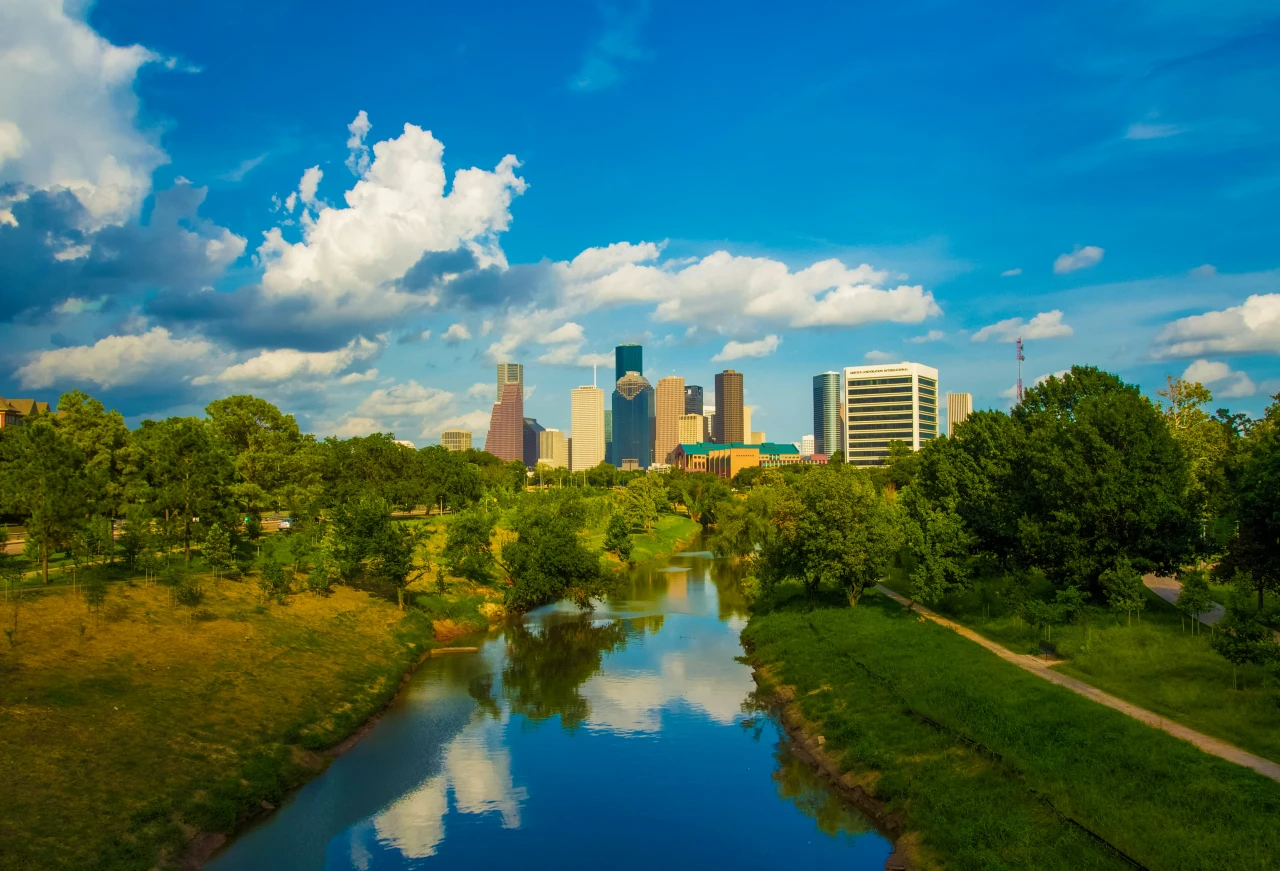 A view of downtown Houston, Texas