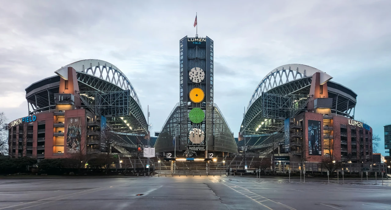 Lumen Field in downtown Seattle, Washington