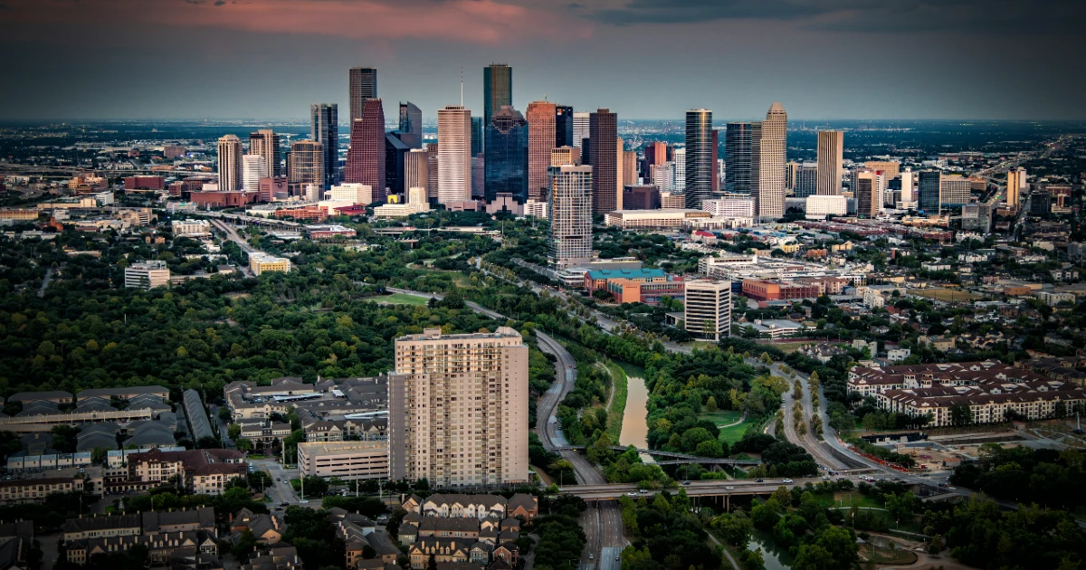 Downtown Houston Texas