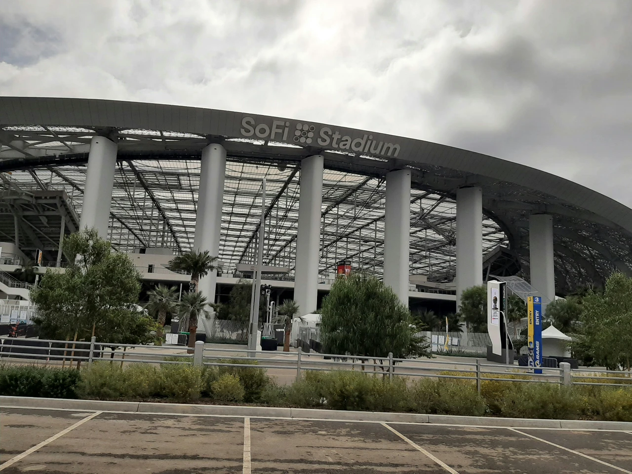SoFi Stadium in Los Angeles, where the 2026 World Cup games will be held