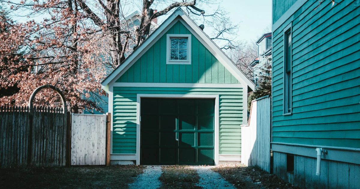 A garage of a rental home which would be listed as 'other structures'