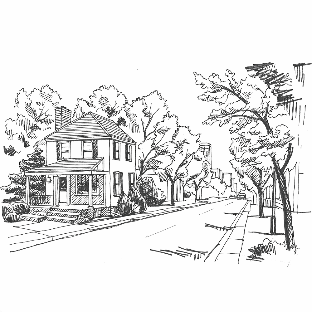 Illustration of a rental property in Lansing