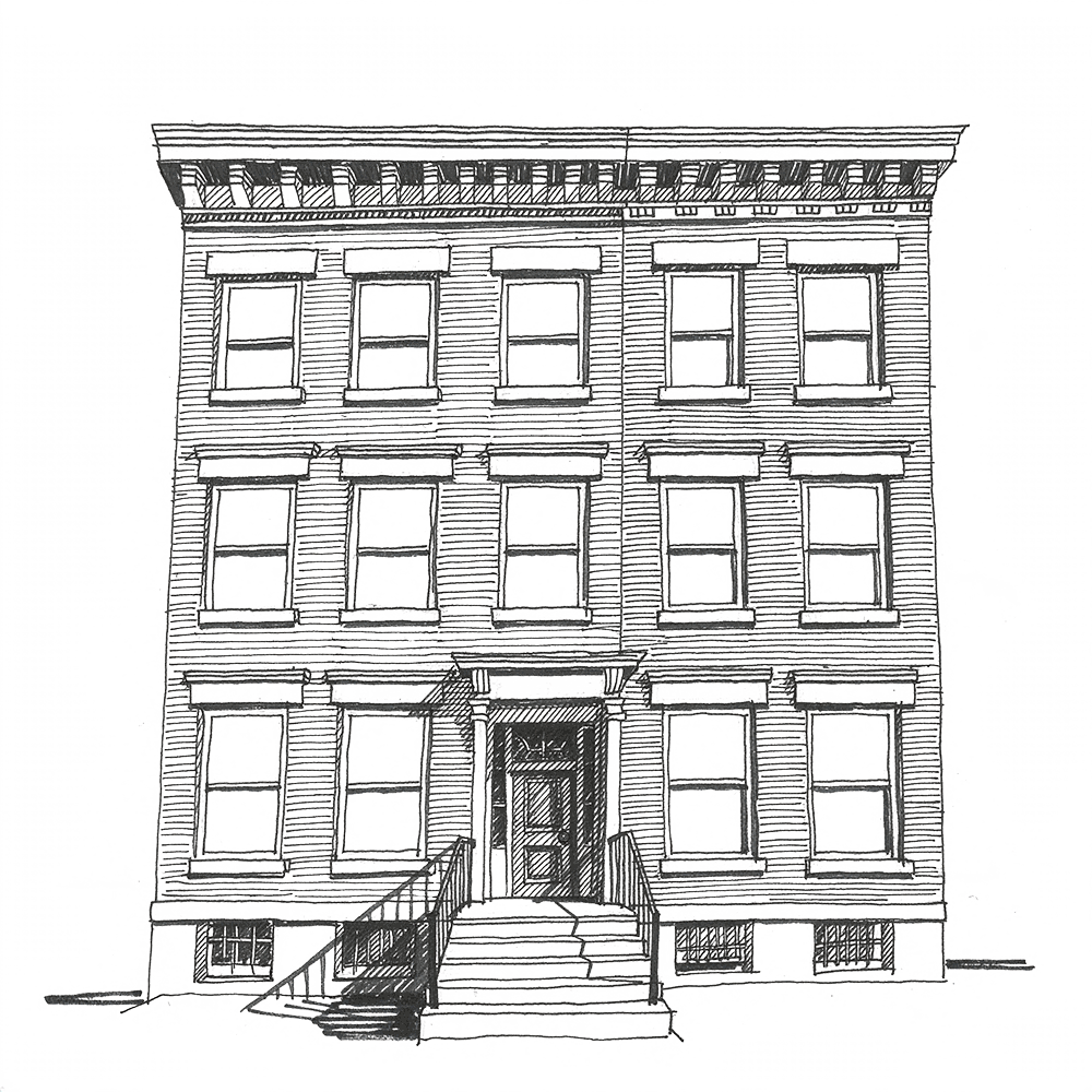 Illustration of a rental property in Chicago