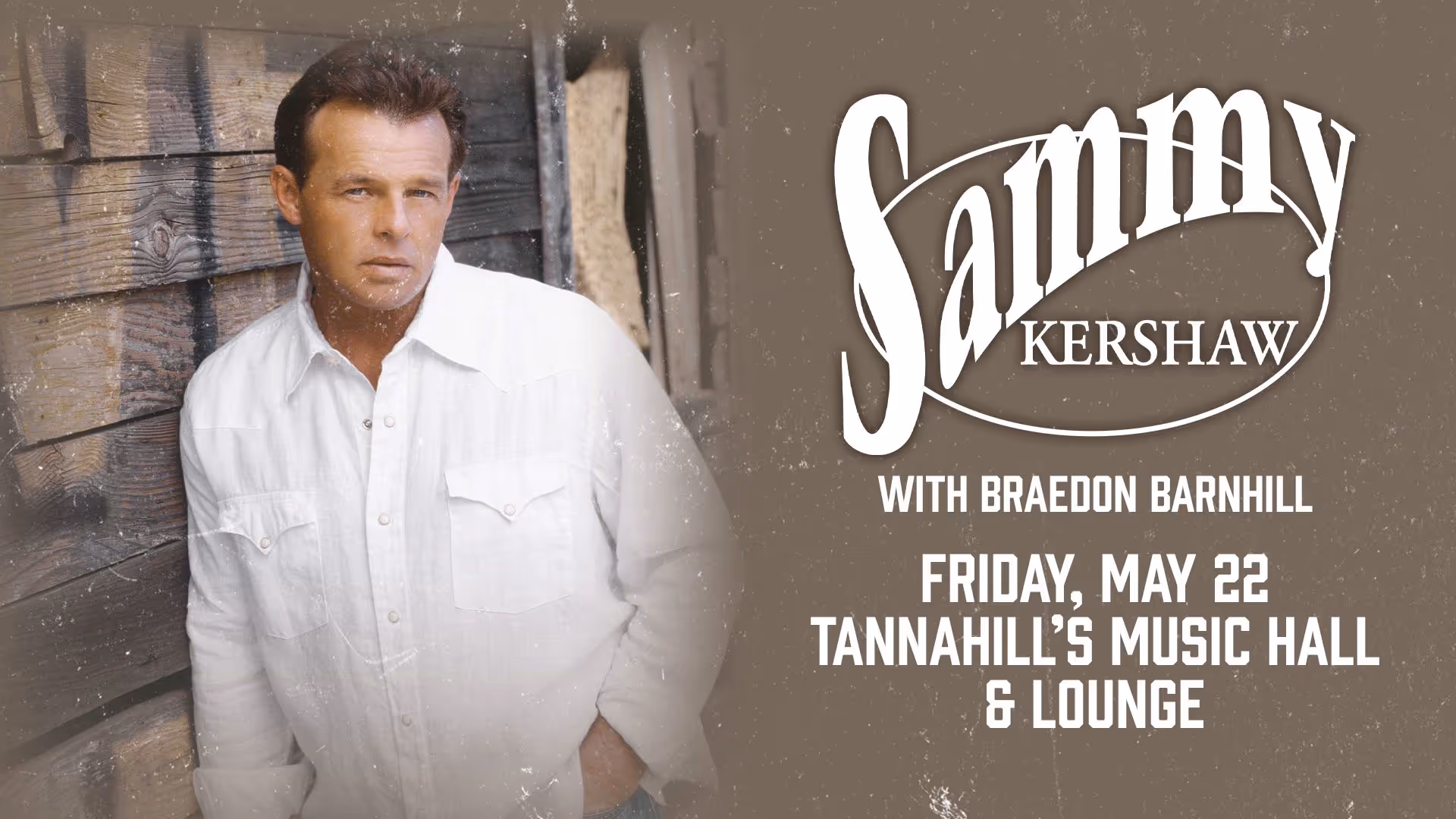 Sammy Kershaw live at Tannahill's Music Hall & Lounge, Friday May 22