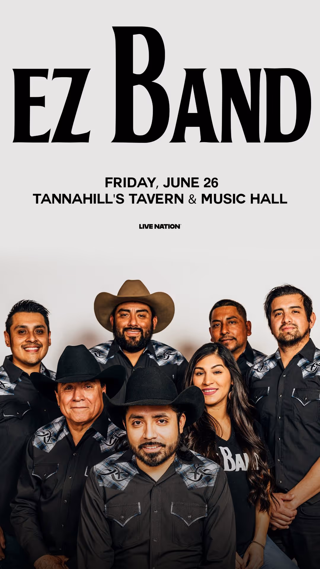 EZ Band at Tannahill's Music Hall, Friday June 26
