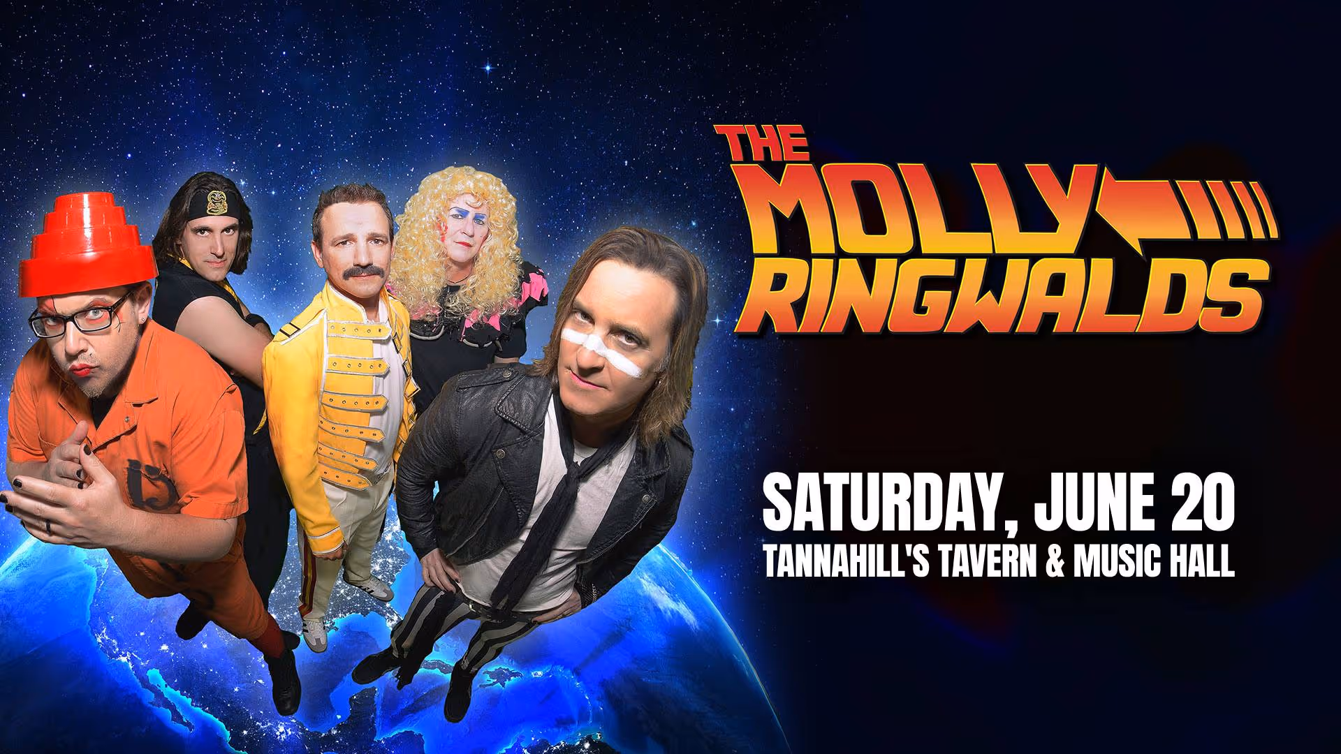 The Molly Ringwalds at Tannahill's Music Hall, June 20