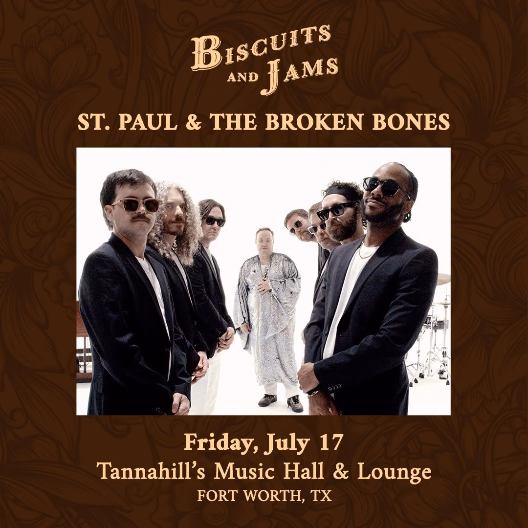 Biscuits and Jams at Tannahill's Music Hall, July 17