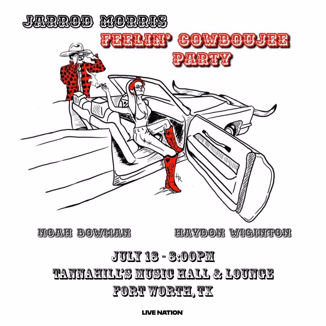 Jarrod Morris at Tannahill's Music Hall, July 18