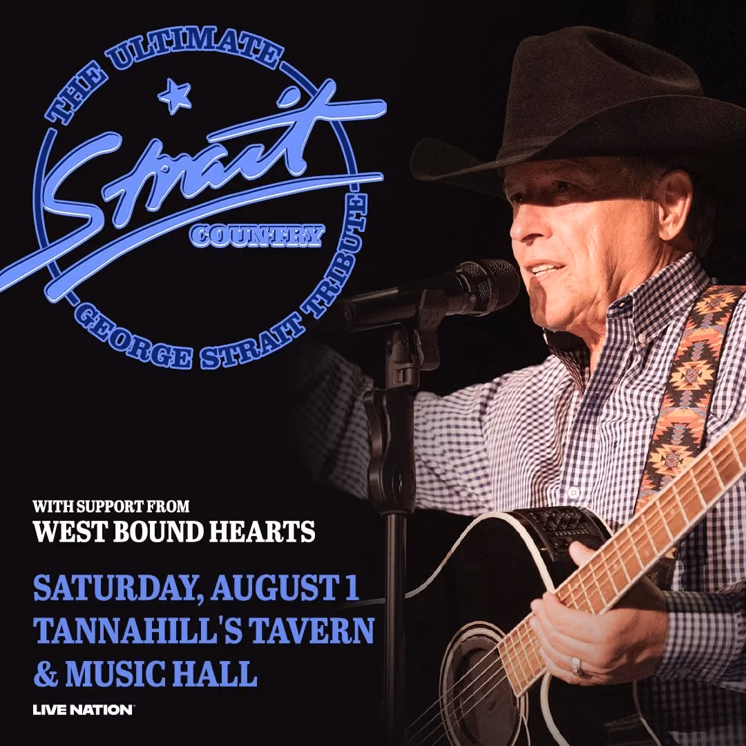 Strait Country tribute live at Tannahill's Music Hall, Saturday August 1