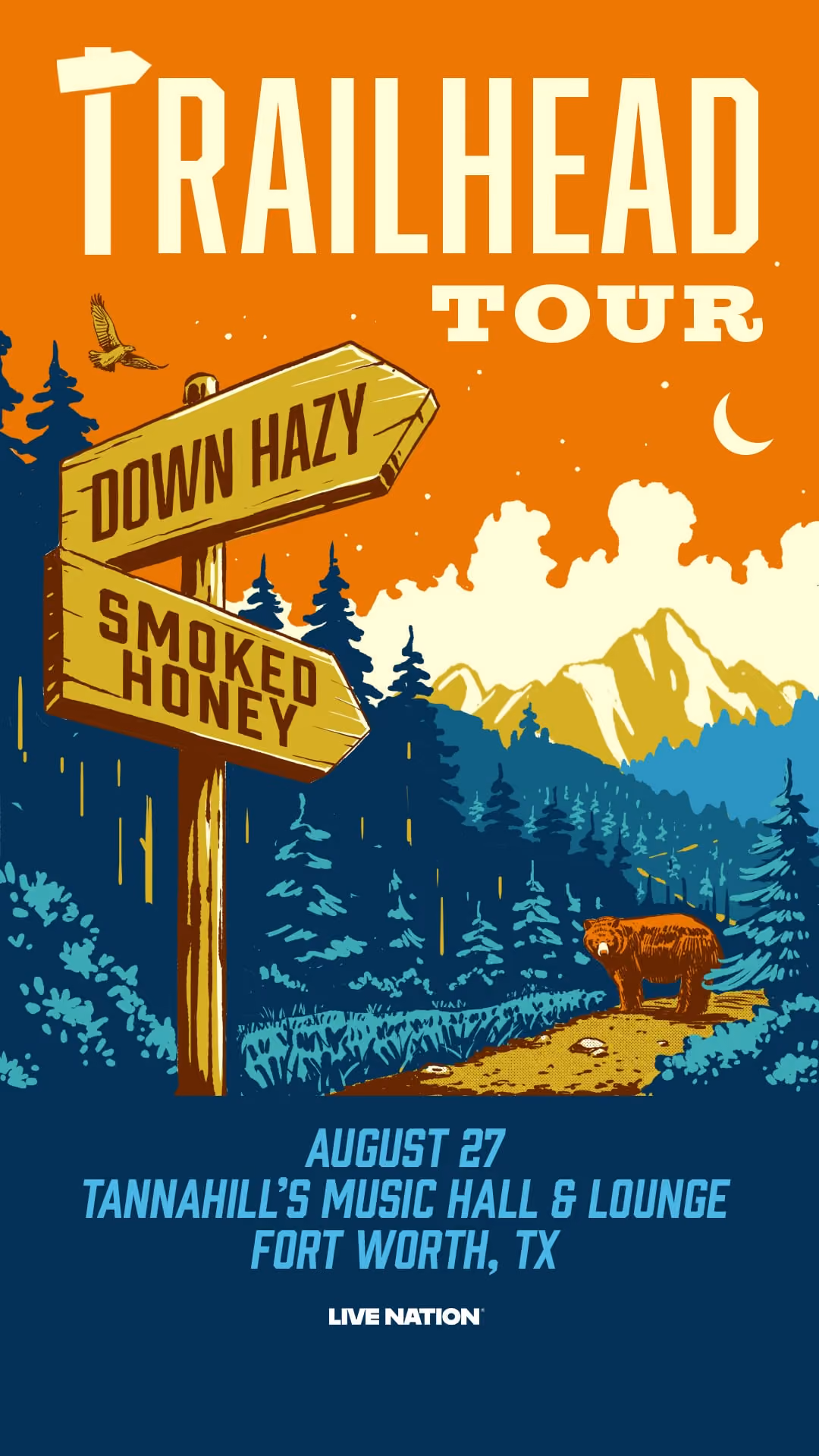 Smoked Honey live at Tannahill's Music Hall, Thursday August 27