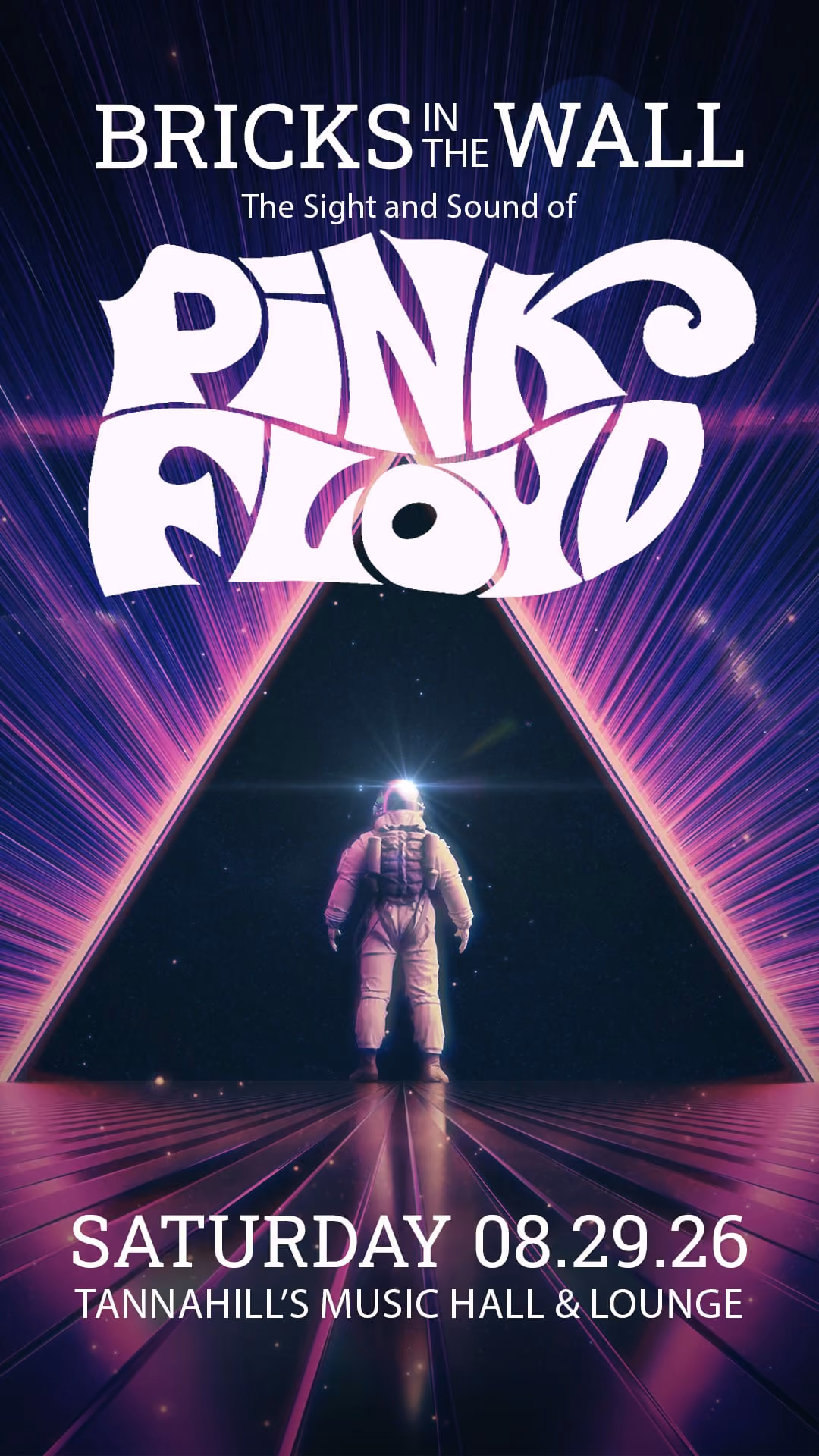 Bricks in the Wall Pink Floyd tribute at Tannahill's Music Hall, Saturday August 29