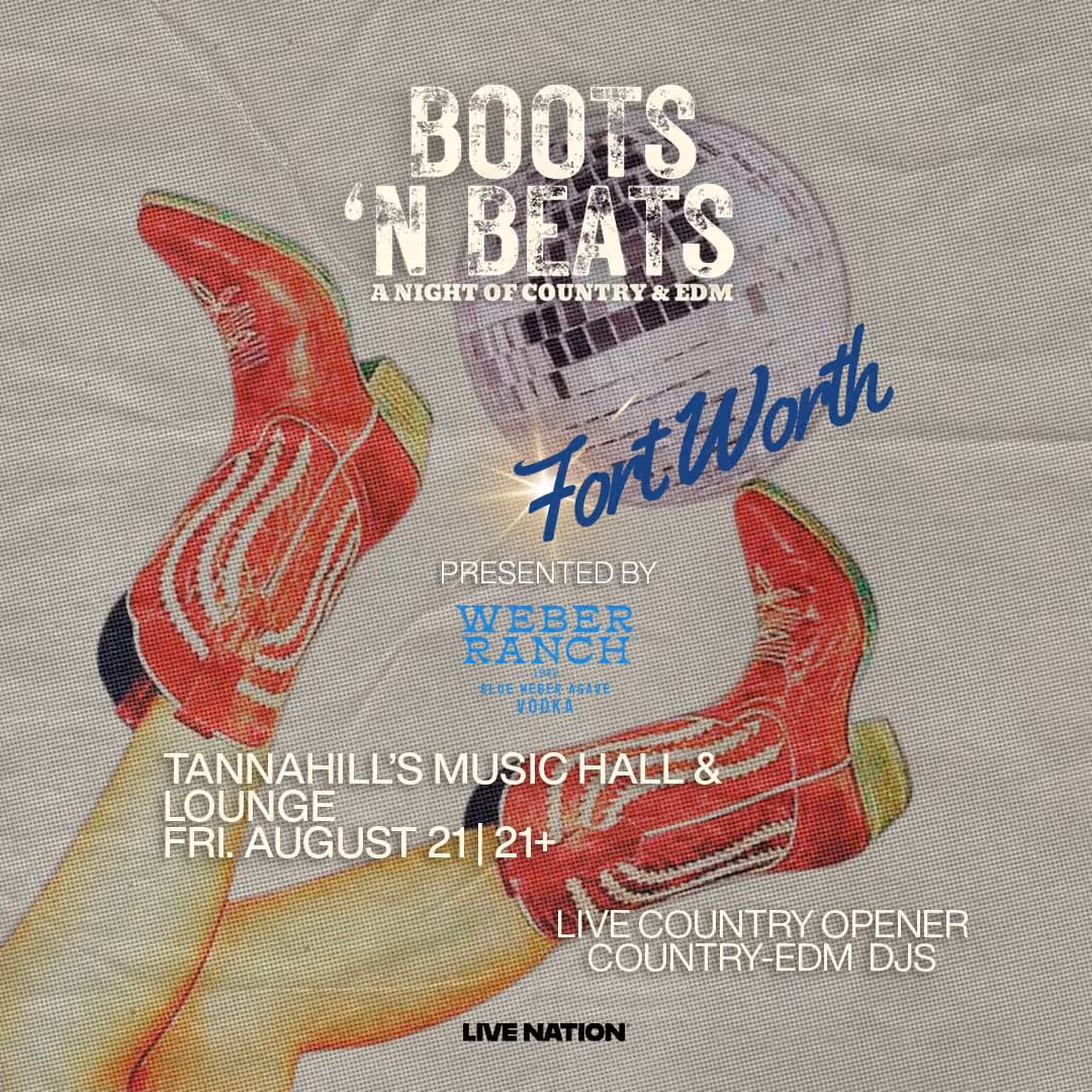 Boots n Beats live at Tannahill's Music Hall, Friday August 21
