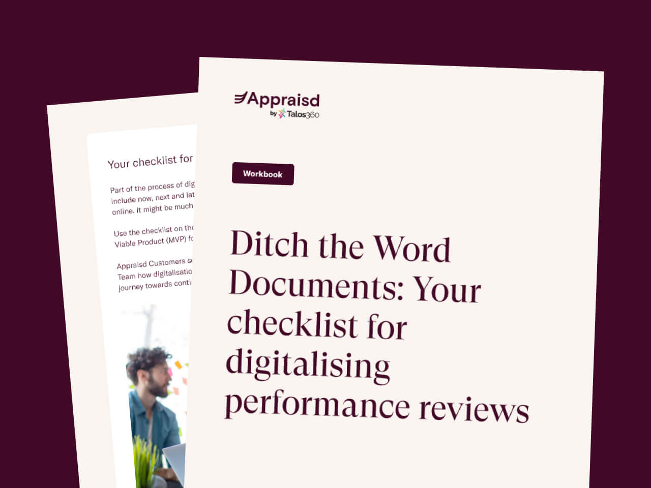 Appraisd Mini Workbook on how to digitise your performance management process