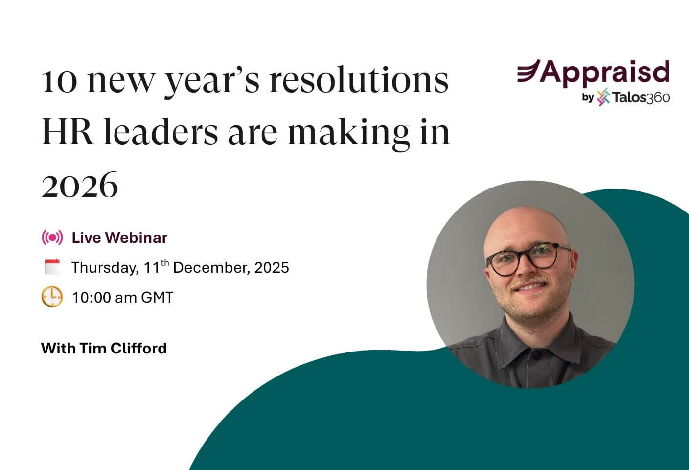 10 new year’s resolutions HR leaders are making in 2026 Webinar info