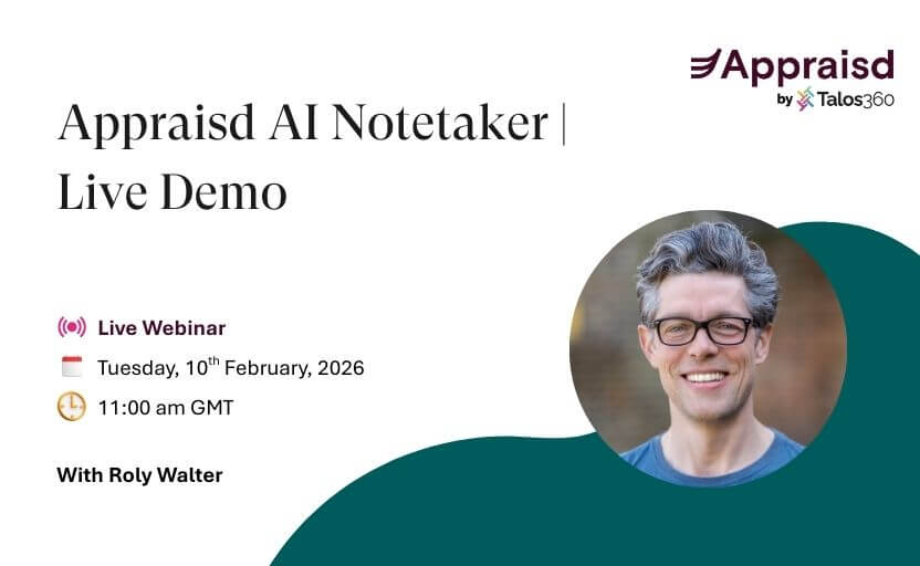 Appraisd AI Notetaker live demo details