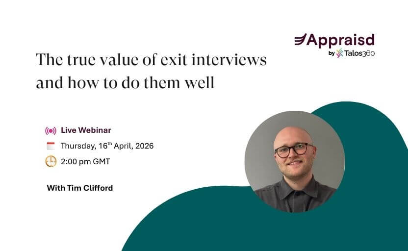Appraisd webinar on exit interviews