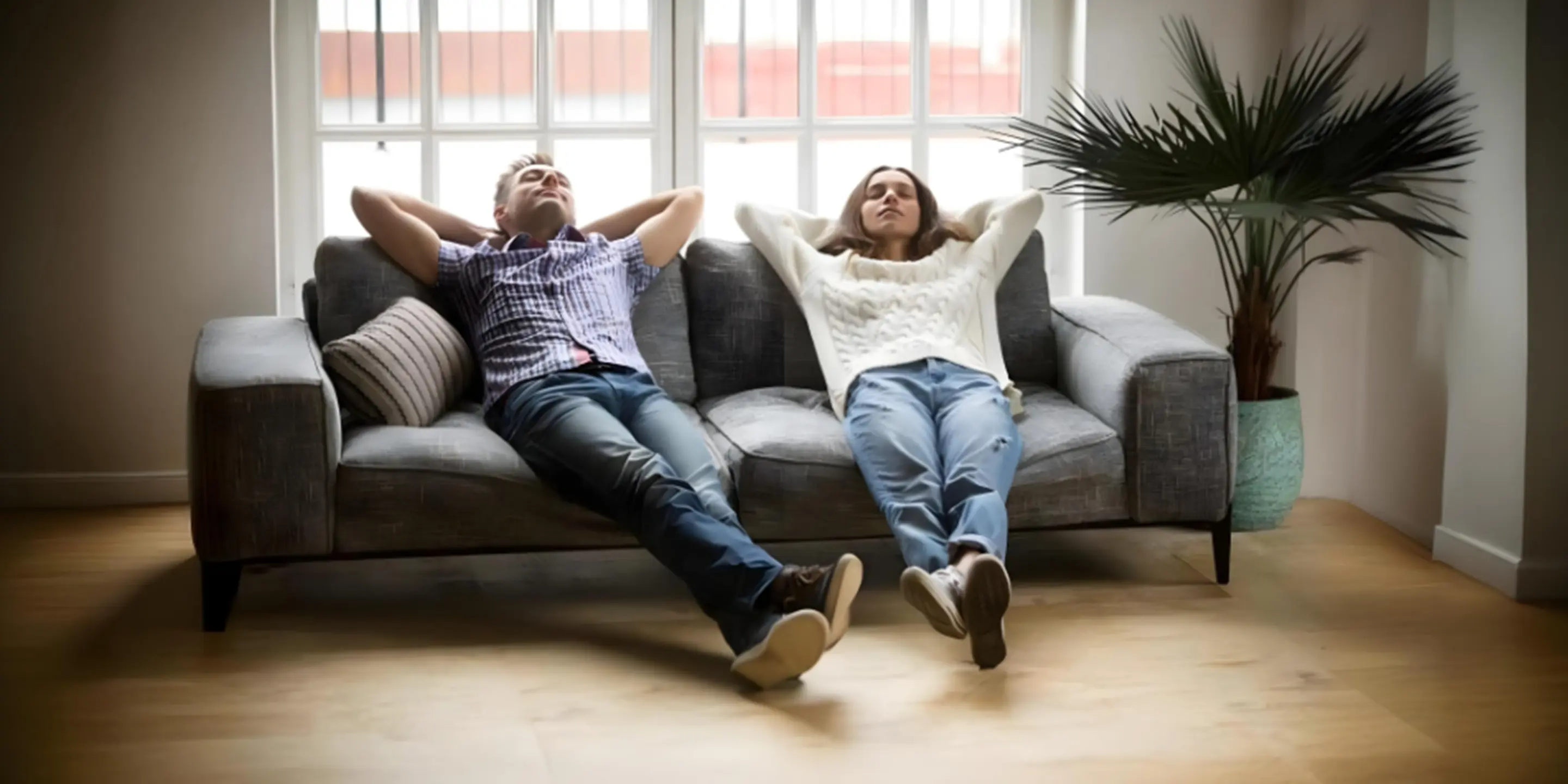 couple on couch