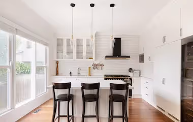 Renovated modern kitchen