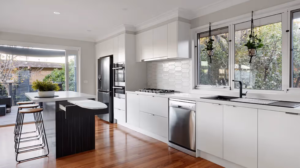 Modern kitchen extension