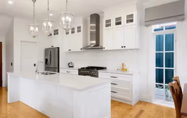 Modern renovated kitchen