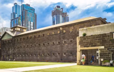 Bluestone building in Melbourne