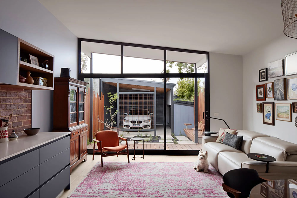 Charming and cosy private living area for the parents to call their own. All part of a second story extension to an Edwardian weatherboard. 