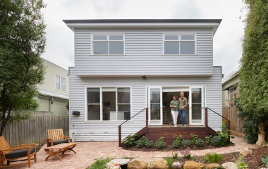 Completed double-storey home extension project designed with a builder and architect working together in Melbourne.