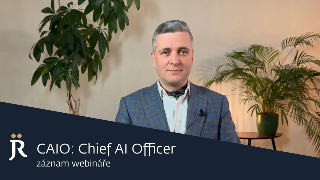 Záznam webináře CIAO: Chief AI Officer