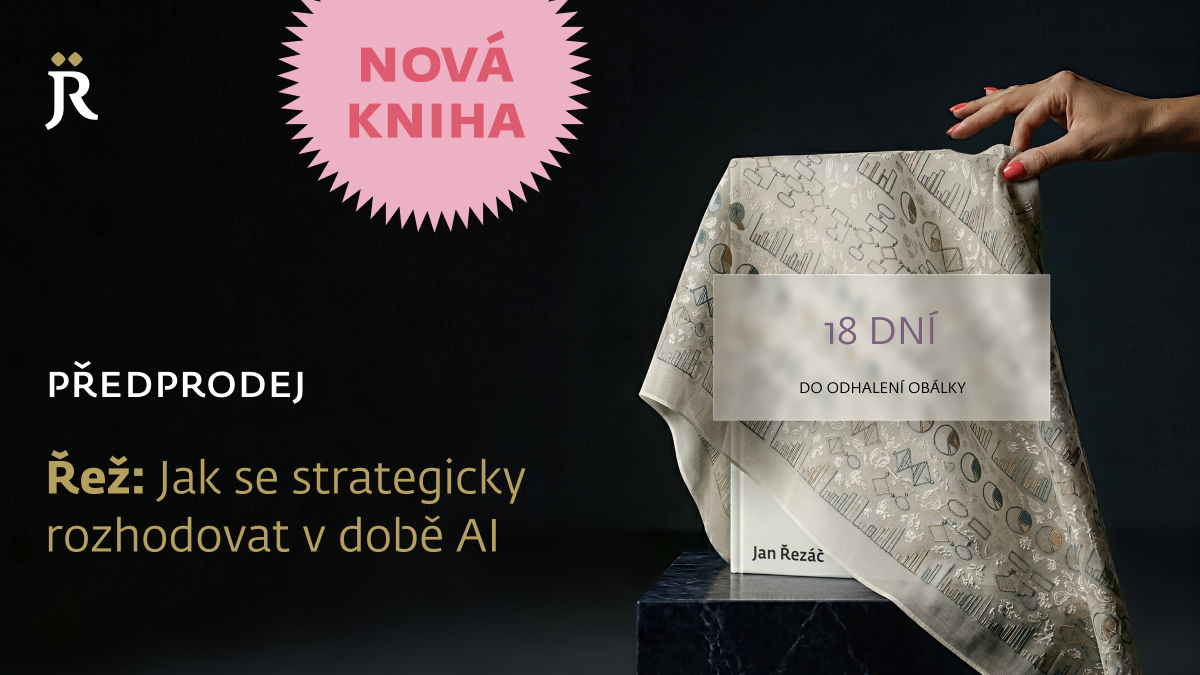 Pre-order of the book Řež — 18 days to the cover reveal