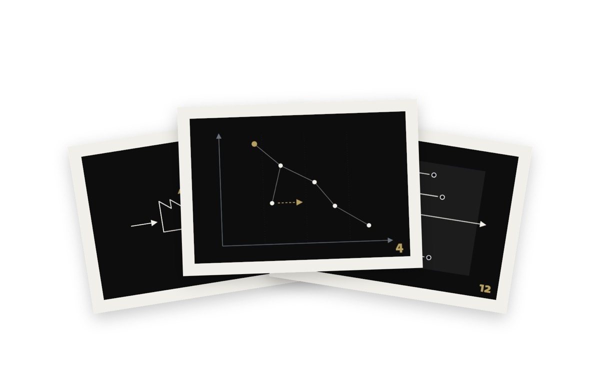 Designs for the set of 15 Řež cards
