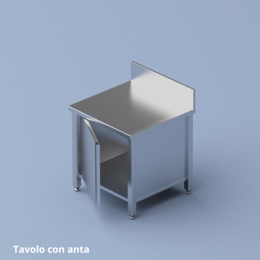 Tavolo con anta