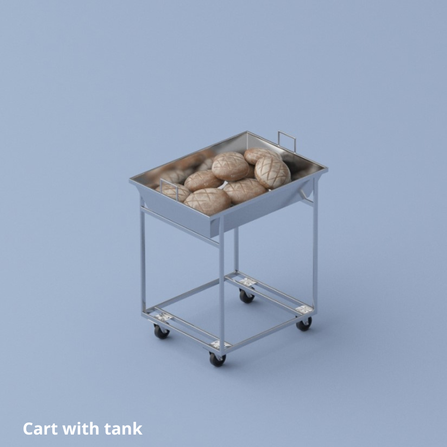 cart with tank