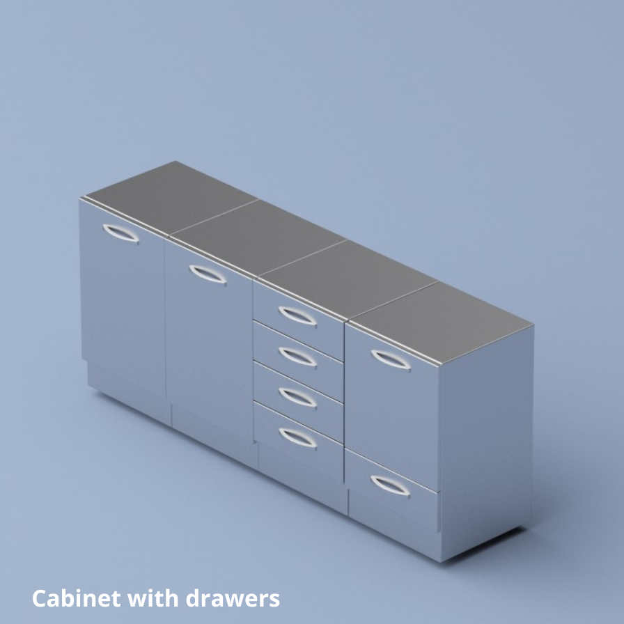 Cabinet with drawers
