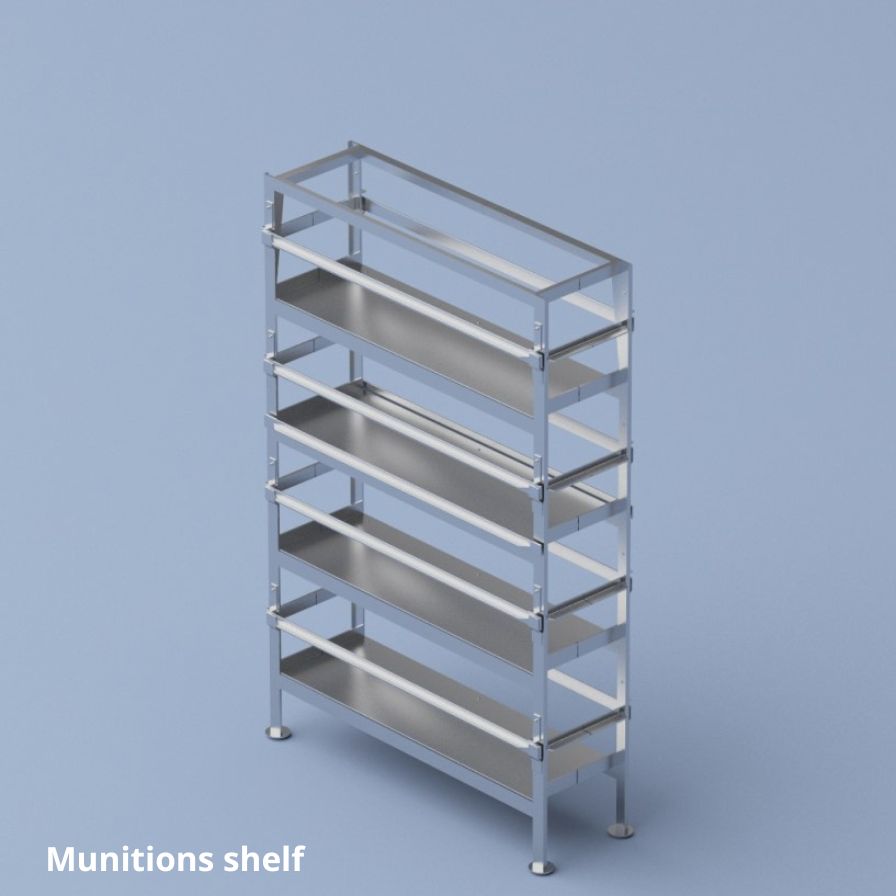 Munitions shelf