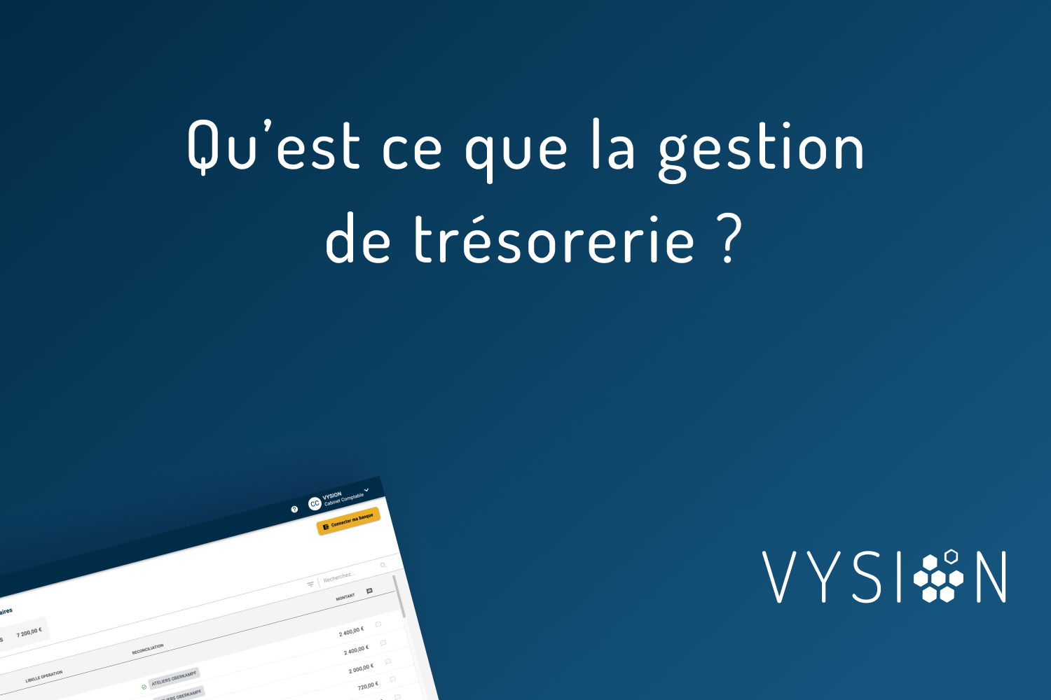 gestion de trésorerie