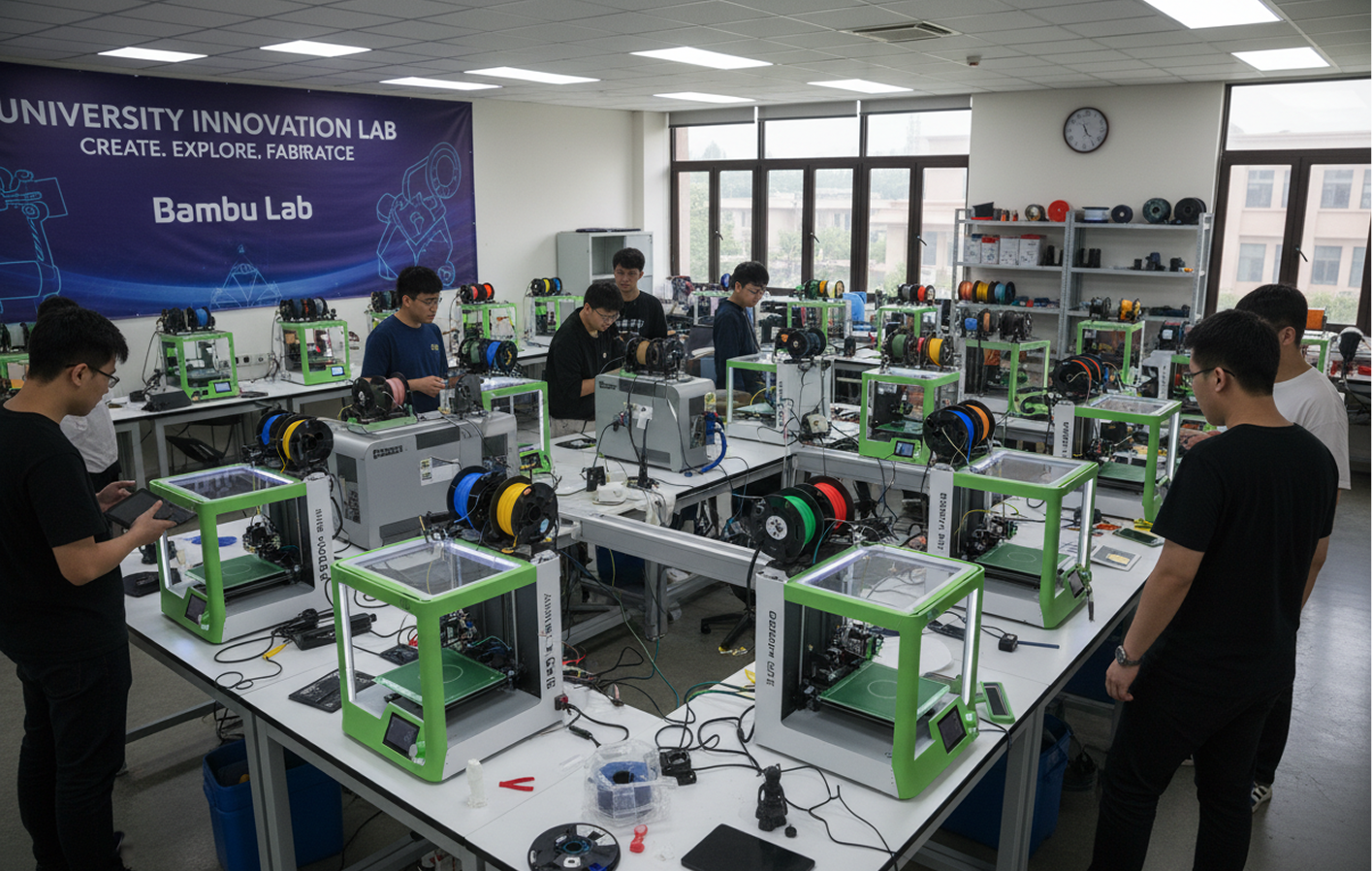 Best Way to Queue Jobs Across Multiple Bambu Printers