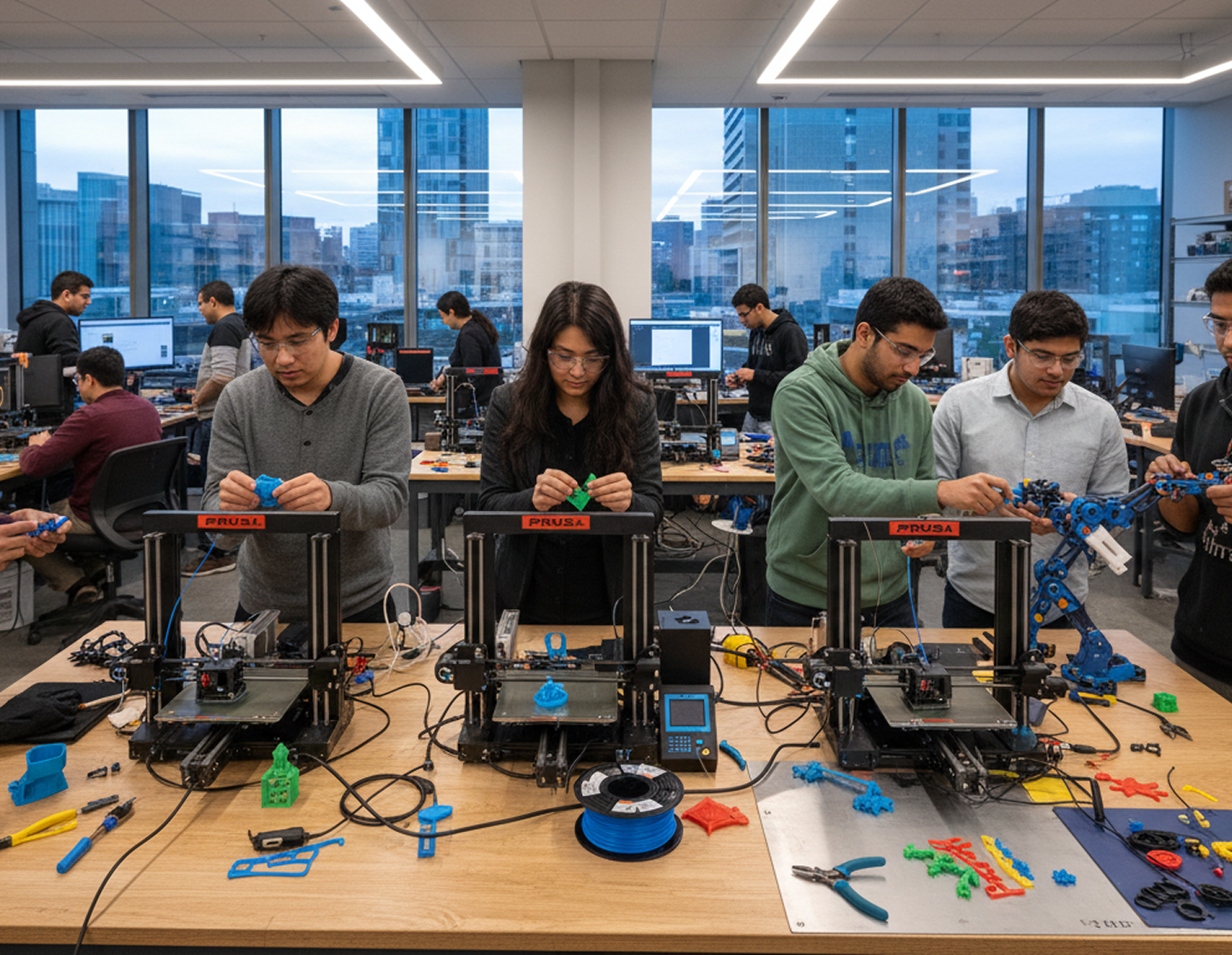 How to Run a Prusa Farm for a Print Business