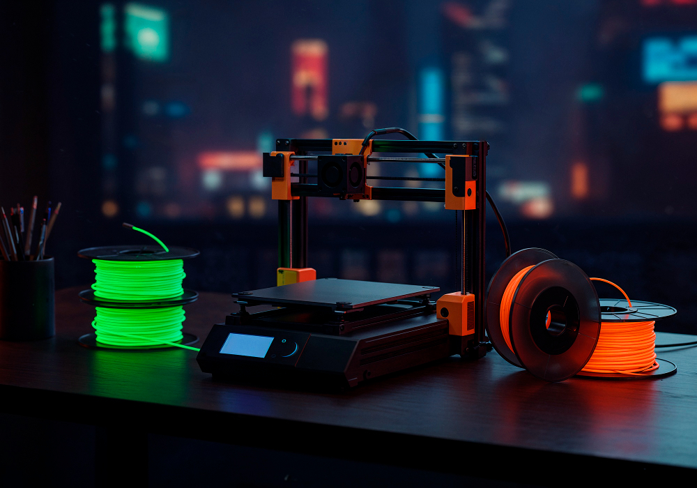 Which software supports large-scale 3D printing operations?