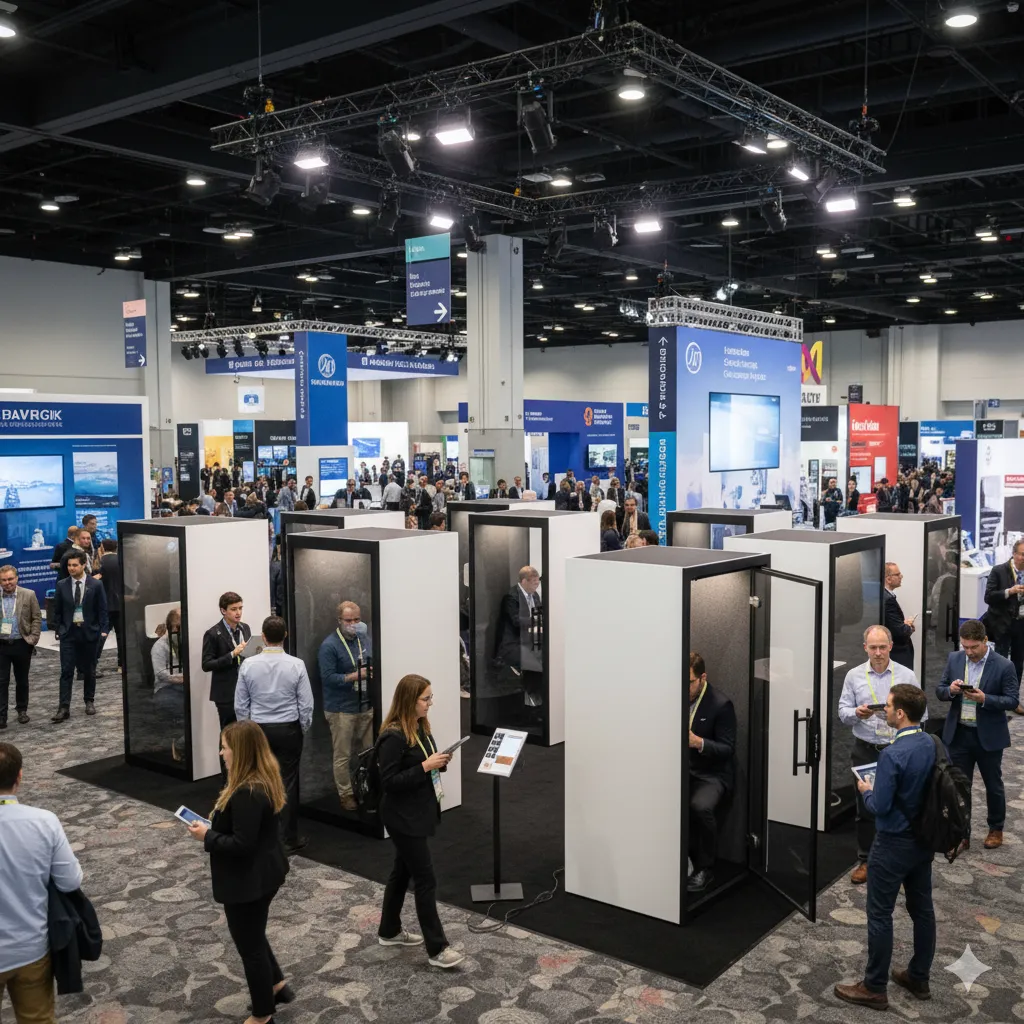 Smoonk booth in a tradeshow environment.