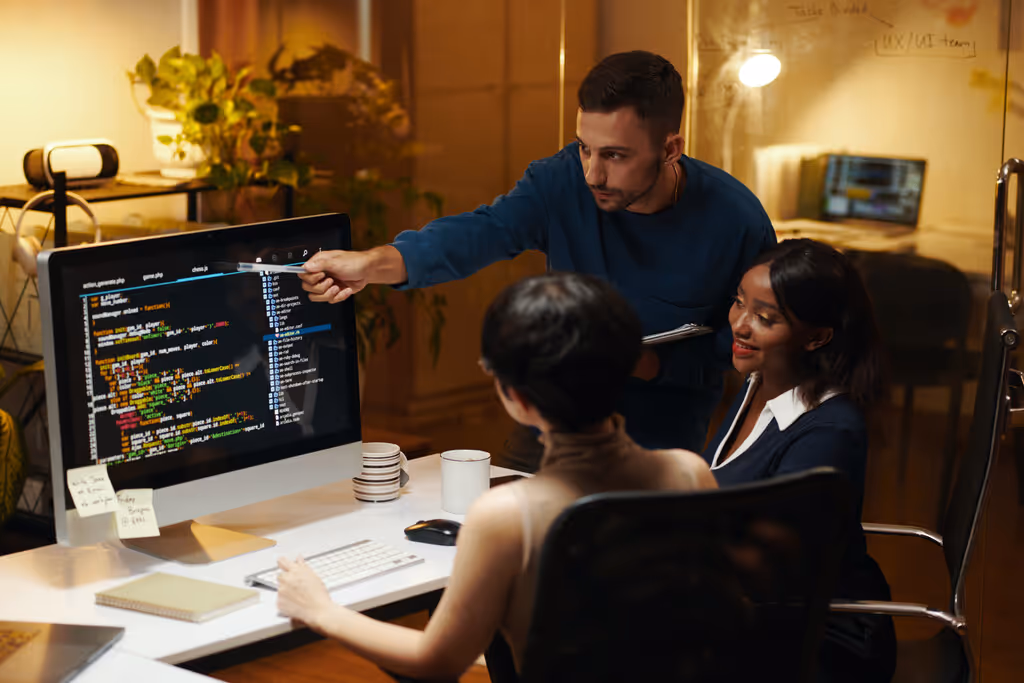 Engneers integrating tech stacks