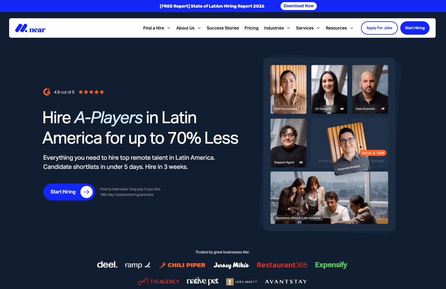 Near's homepage