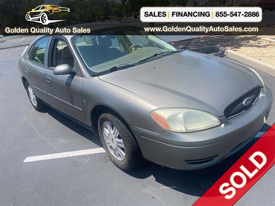 2004 Ford Taurus SEL Sedan 4D for sale clean title in Sacramento dealership