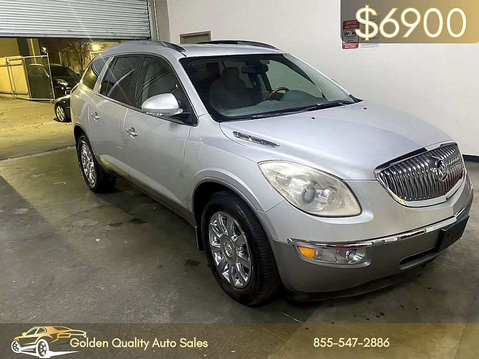 2011 gray Buick Enclave CXL with a clean title available at Sacramento dealership.