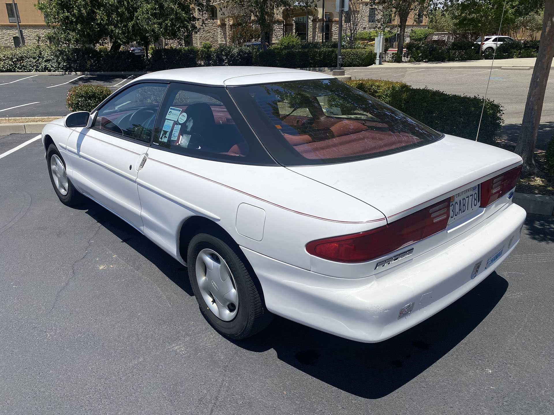 1993 Ford Probe Hatchback 2D Used Low Miles Sacramento Rear View 2